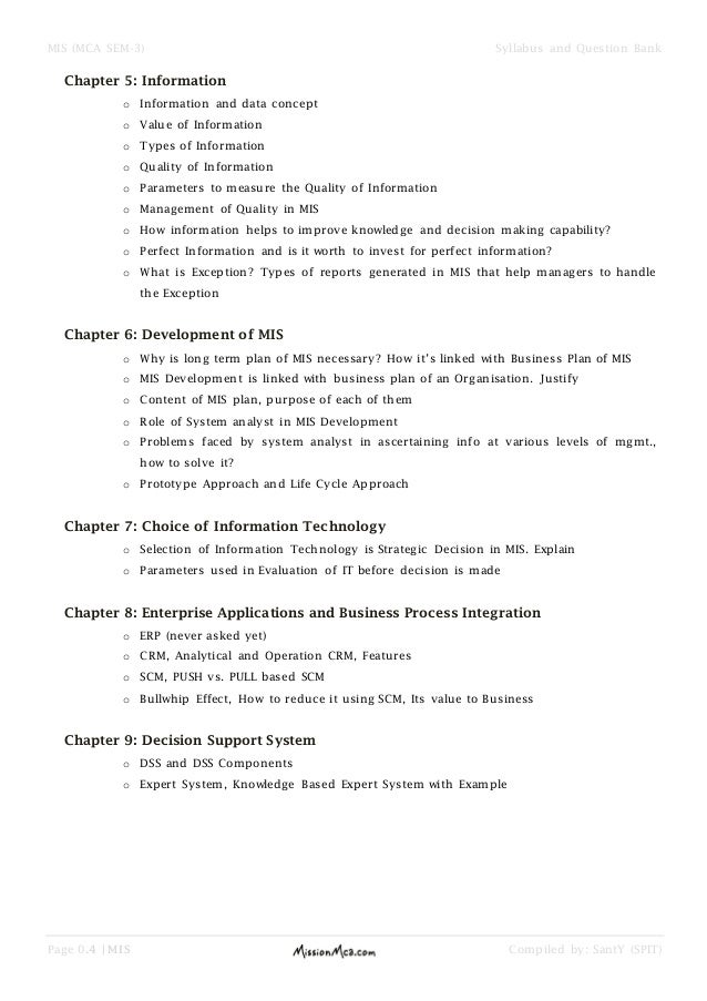 development of mis within the organisation mis support for planning organizing and controlling